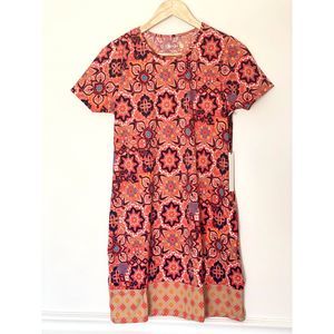 AmberNoon II by Dr. Erum Ilyas UPF 50 Dress with pockets Orange XXS - XS New